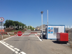 Контрольно-пропускной пункт (КПП) для строй объекта Аэропорт Южный в Суровикино